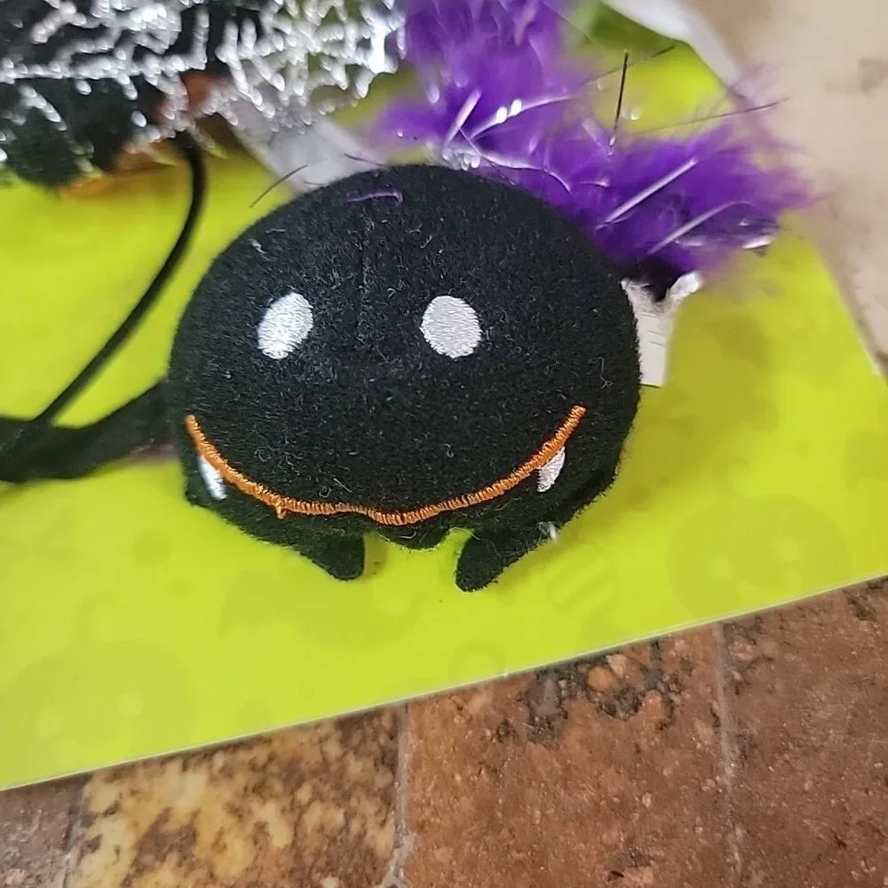 Fofos 3 Plush Cat Toys - Halloween Happy Cat Toys Bat Spider Ball